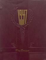 Troy High School 1947 yearbook cover photo