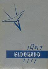 Pueblo High School 1957 yearbook cover photo