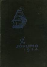 Joplin High School 1934 yearbook cover photo