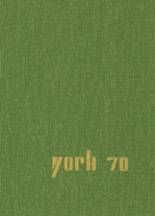 1970 York Community High School Yearbook from Elmhurst, Illinois cover image