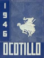 Safford High School 1946 yearbook cover photo