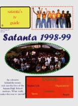 Satanta High School 1999 yearbook cover photo