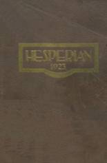 Hoquiam High School 1923 yearbook cover photo