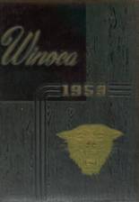 Windsor High School 1953 yearbook cover photo