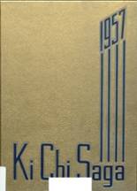 Lindstrom-Center High School 1957 yearbook cover photo