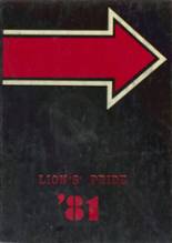 Kountze High School 1981 yearbook cover photo