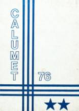 H. L. Bourgeois High School 1976 yearbook cover photo