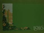Topeka High School 1916 yearbook cover photo