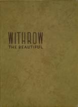 Withrow High School 1942 yearbook cover photo