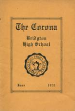 Bridgton High School 1931 yearbook cover photo