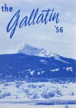 Gallatin County High School 1956 yearbook cover photo