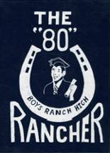 1980 Cal Farleys High School Yearbook from Boys ranch, Texas cover image