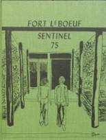 Fort LeBoeuf School 1975 yearbook cover photo