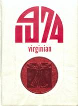Virginia High School 1974 yearbook cover photo