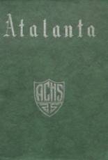 Atlanta High School 1925 yearbook cover photo