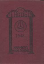 Harmony High School 1948 yearbook cover photo
