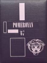 Pomeroy High School 1967 yearbook cover photo