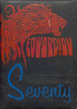 Edwards High School 1970 yearbook cover photo