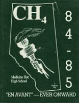Medicine Hat High School 1985 yearbook cover photo
