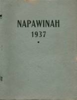 Napavine High School 1937 yearbook cover photo