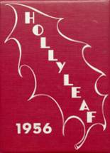 Holley High School 1956 yearbook cover photo