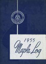 Maplewood Academy 1955 yearbook cover photo