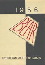 1956 Boyertown Area High School Yearbook from Boyertown, Pennsylvania cover image