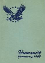 Memorial High School 1943 yearbook cover photo