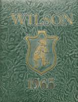 Woodrow Wilson High School 1965 yearbook cover photo