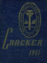 Baltimore Polytechnic Institute 403 1961 yearbook cover photo