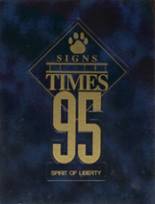 1995 Liberty High School Yearbook from Sykesville, Maryland cover image