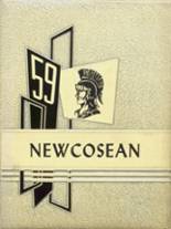 Newcomerstown High School 1959 yearbook cover photo