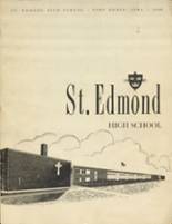 St. Edmond High School 1958 yearbook cover photo