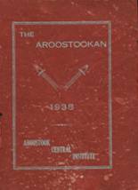 1938 Aroostook Central Institute High School Yearbook from Mars hill, Maine cover image
