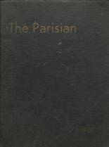 Paris High School 1937 yearbook cover photo