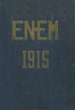 Central High School 1915 yearbook cover photo