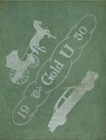 1950 Union High School Yearbook from Dugger, Indiana cover image