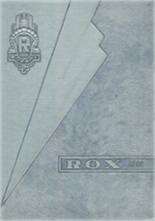 Roxana High School 1955 yearbook cover photo