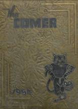 B. B. Comer Memorial High School 1954 yearbook cover photo