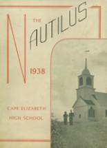 Cape Elizabeth High School 1938 yearbook cover photo