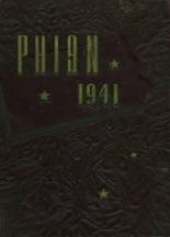 St. Philip Basilica High School 1941 yearbook cover photo