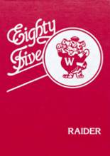 Wagner Community High School 1985 yearbook cover photo