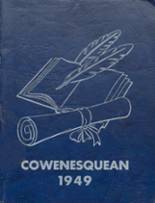 Cowanesque Valley High School 1949 yearbook cover photo