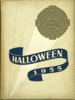 All Hallows High School 1955 yearbook cover photo