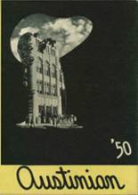 Austin High School 1950 yearbook cover photo
