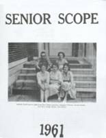 Keene Central High School 1961 yearbook cover photo
