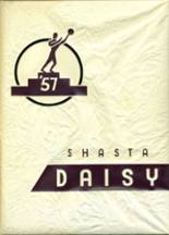 1957 Shasta High School Yearbook from Redding, California cover image
