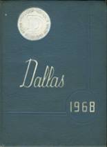 Dallas High School 1968 yearbook cover photo