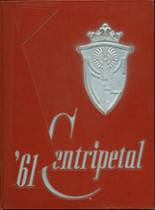 1961 Central Catholic High School Yearbook from Toledo, Ohio cover image