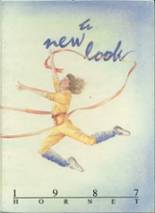 Beech Grove High School 1987 yearbook cover photo